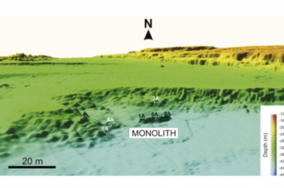 10,000 Year-Old Monolith Discovered in the Sicilian Channel