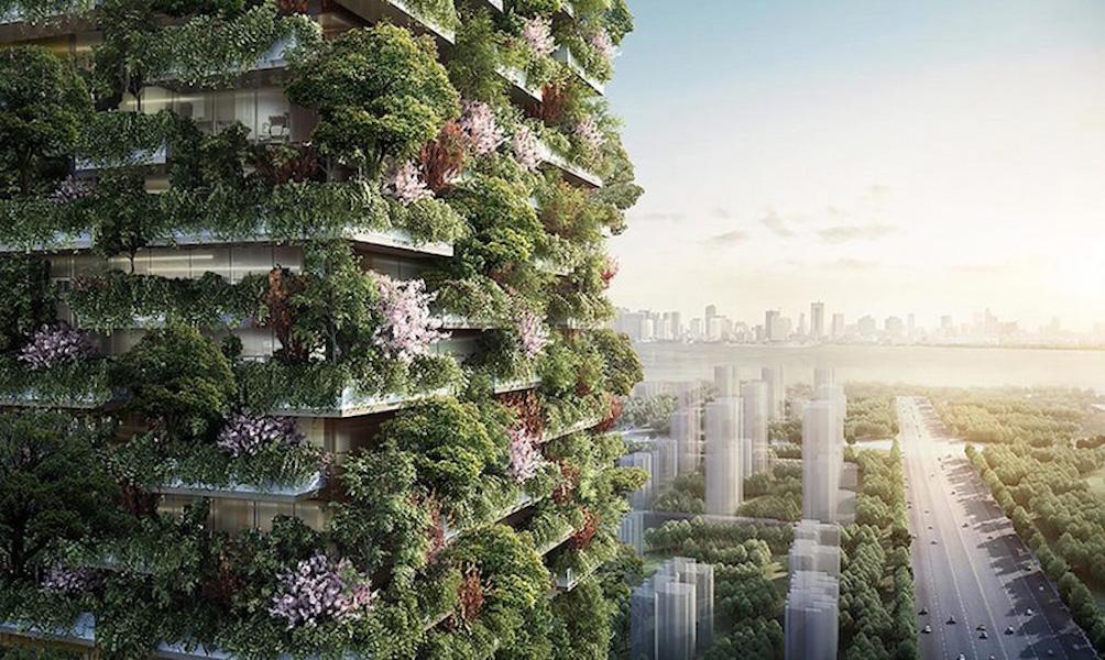 Asia’s First-Ever Vertical Forest Will Produce 132 Pounds Of Oxygen Each Day
