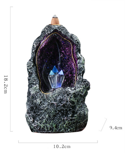 Dreamy Crystal Cave Candle Holder