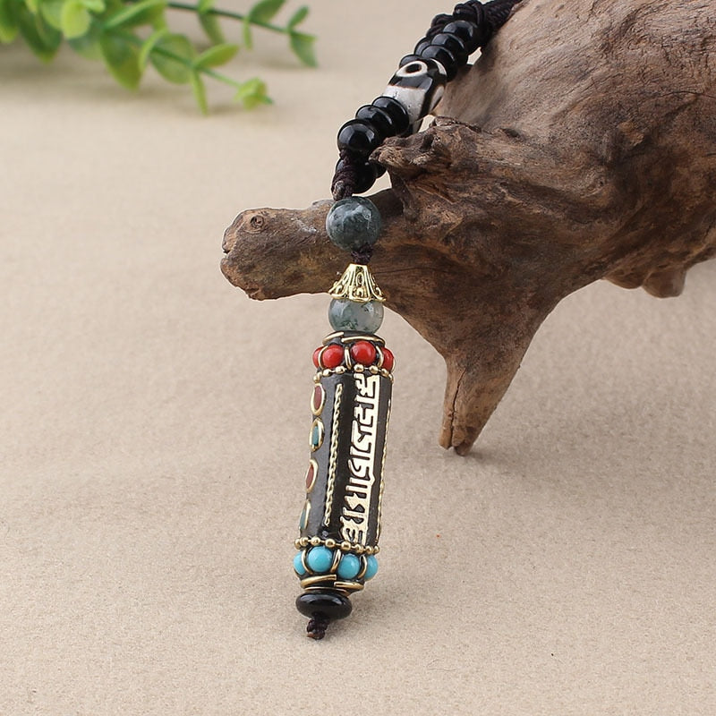 Tibetan Six Words Mantra Pendant