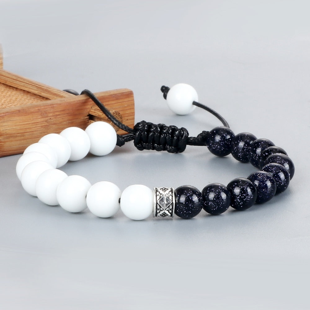 Handcrafted Bichrome Triumph Bracelet