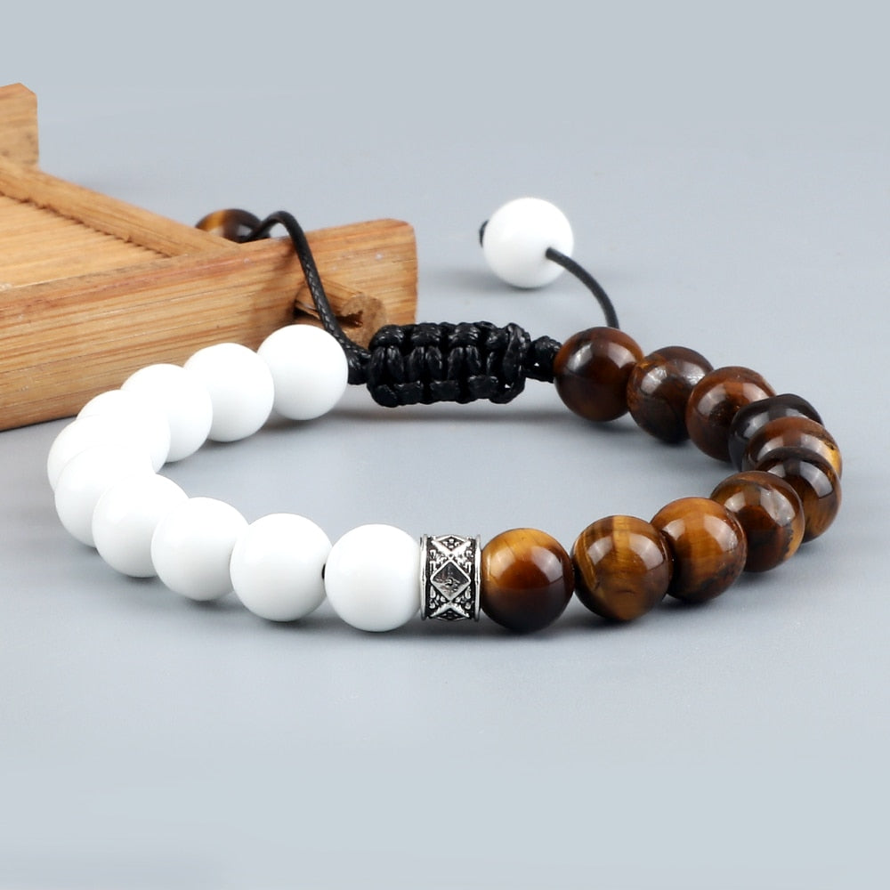 Handcrafted Bichrome Triumph Bracelet