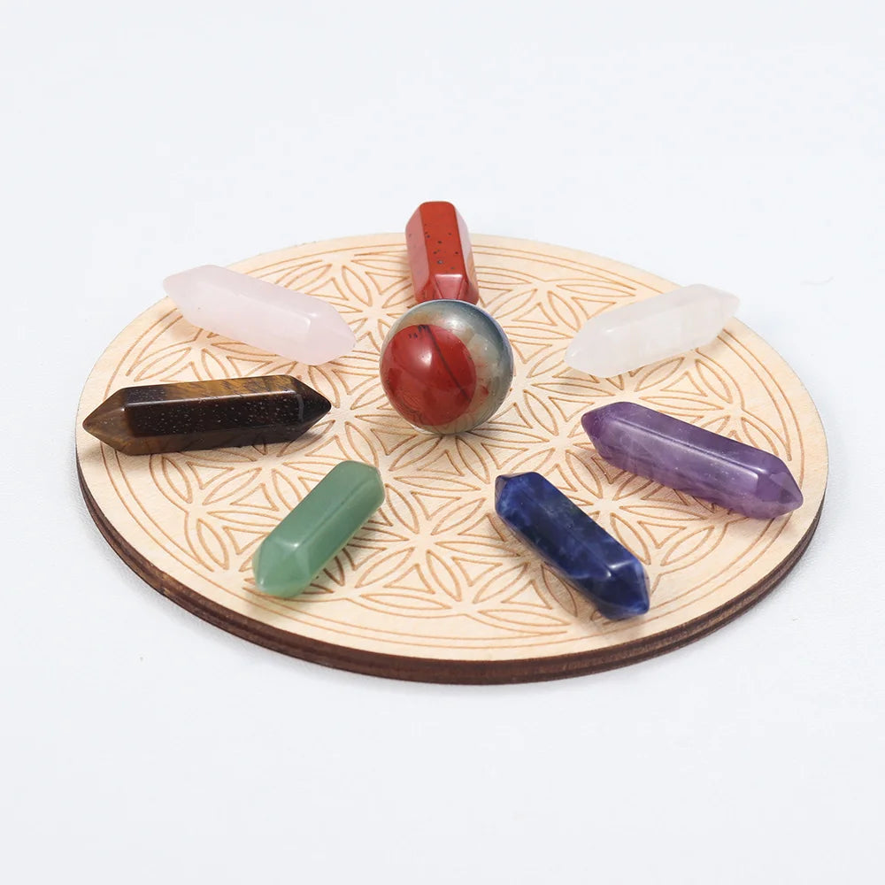 Flower Of Life 7 Chakra Gridding Kit