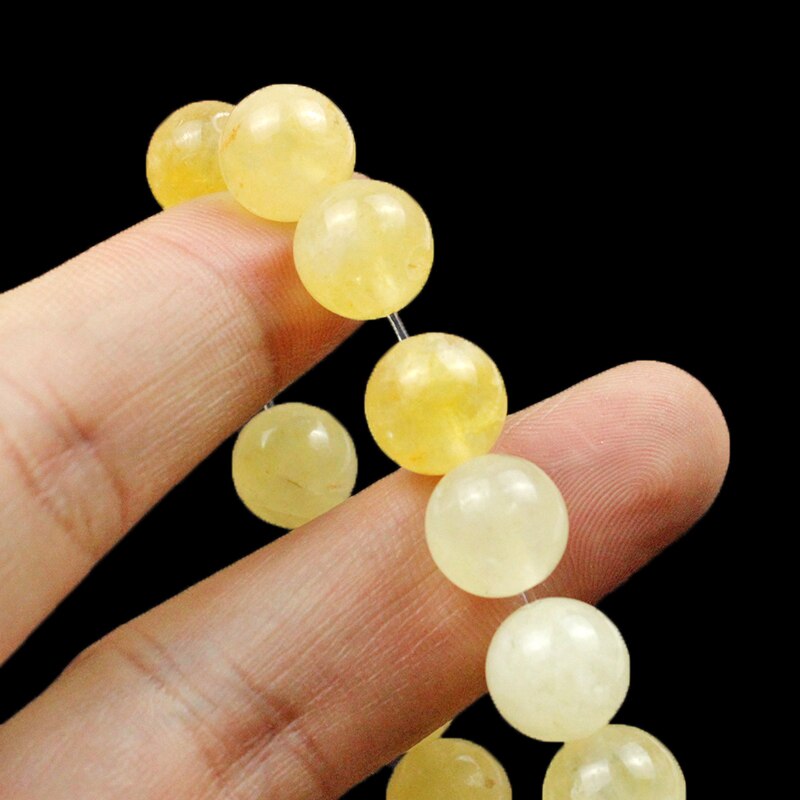 Revitalizing Sunbeam Yellow Jade Bracelet