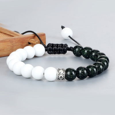 Handcrafted Bichrome Triumph Bracelet