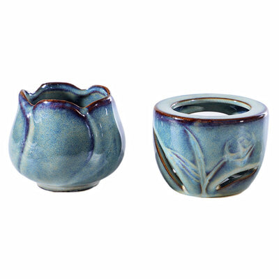 Ceramic Tulips Aromatherapy Burner