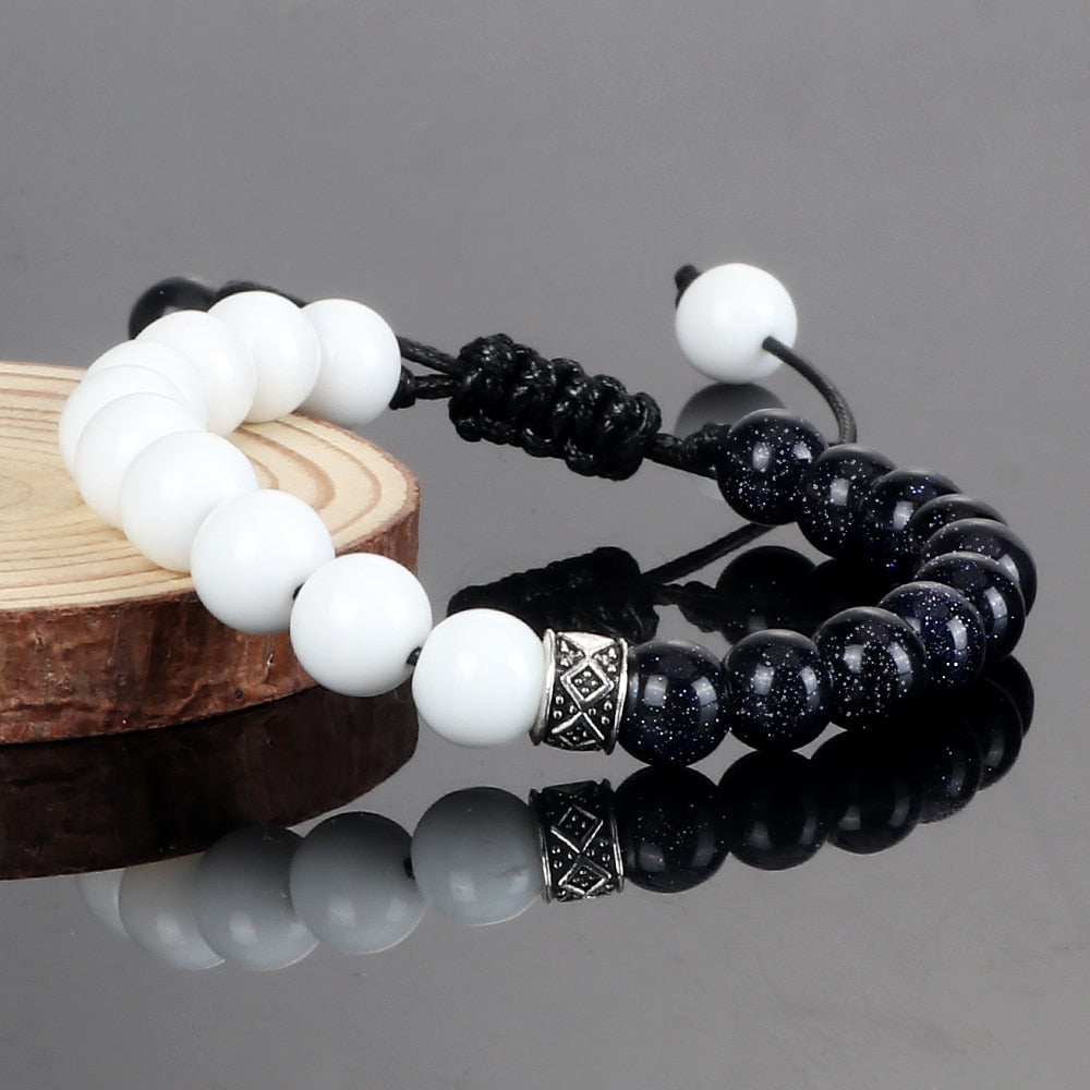 Handcrafted Bichrome Triumph Bracelet