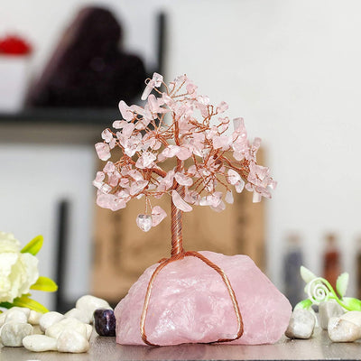 Hearten Harmonious Relationship Rose Quartz Tree