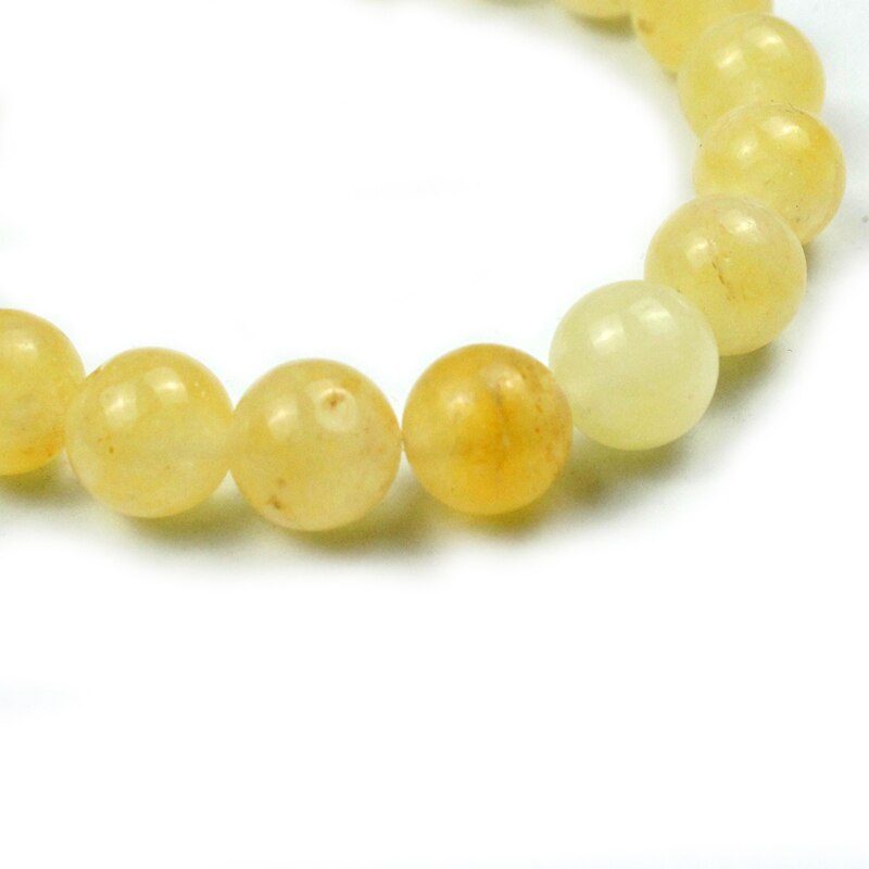 Revitalizing Sunbeam Yellow Jade Bracelet