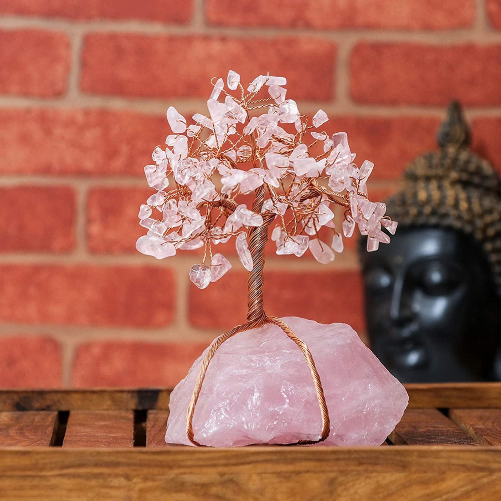 Hearten Harmonious Relationship Rose Quartz Tree