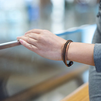 Twisted Vintage Pure Copper Energy Bangles