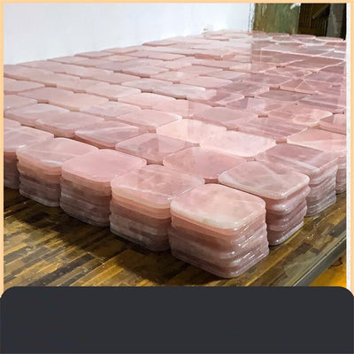 Vibration Rose Quartz Purifying Coaster