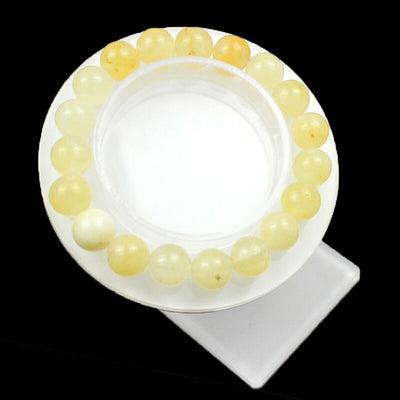 Revitalizing Sunbeam Yellow Jade Bracelet