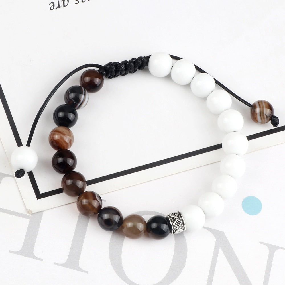 Handcrafted Bichrome Triumph Bracelet