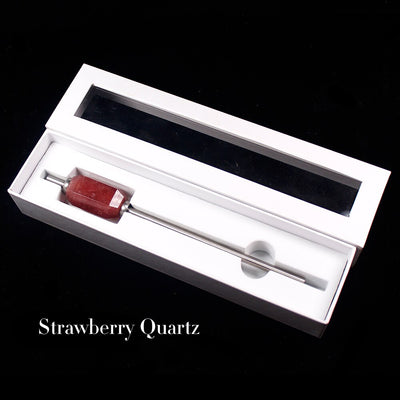 Reusable Natural Crystal Straw