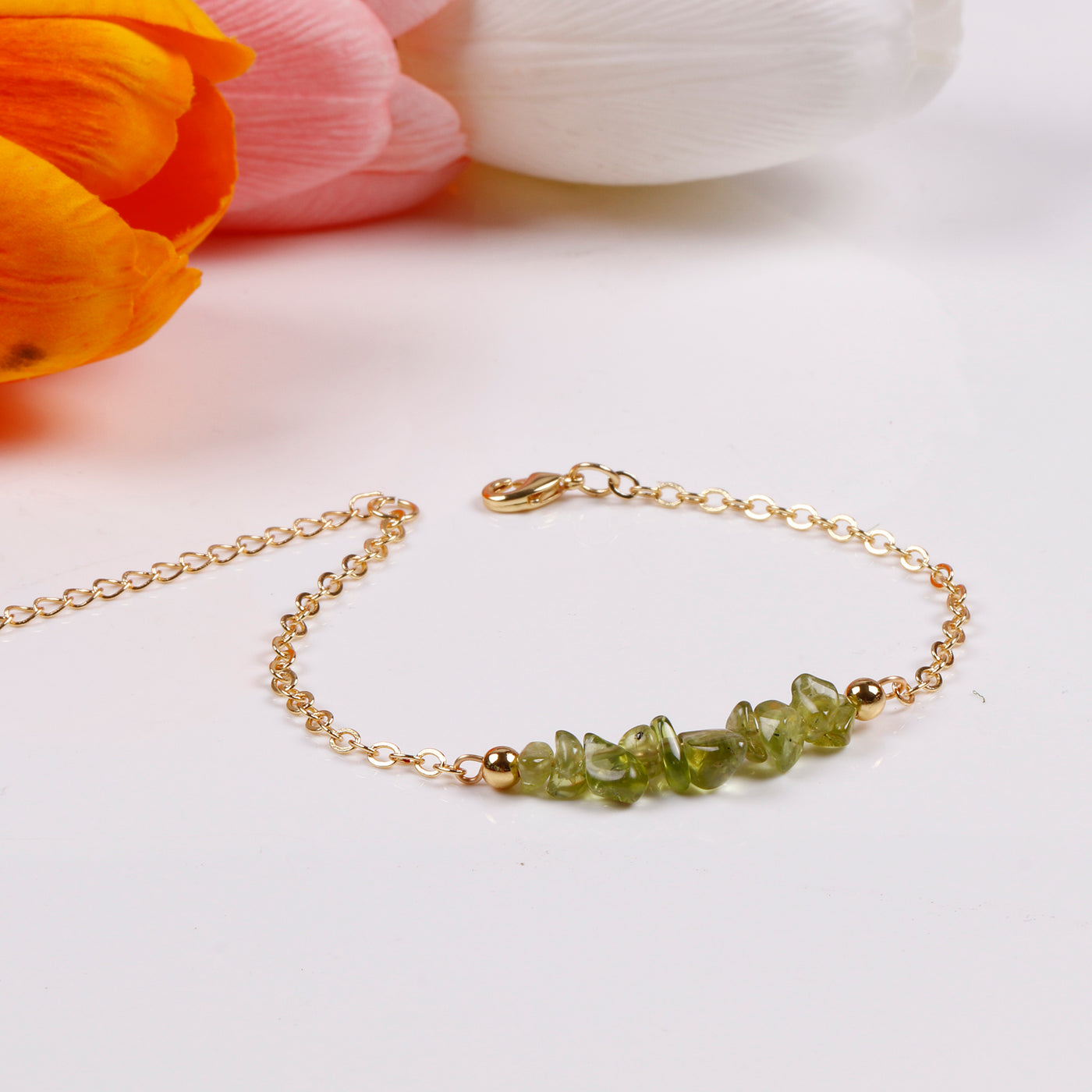 Cleopatra’s Treasure Peridot Bracelet & Earrings Set