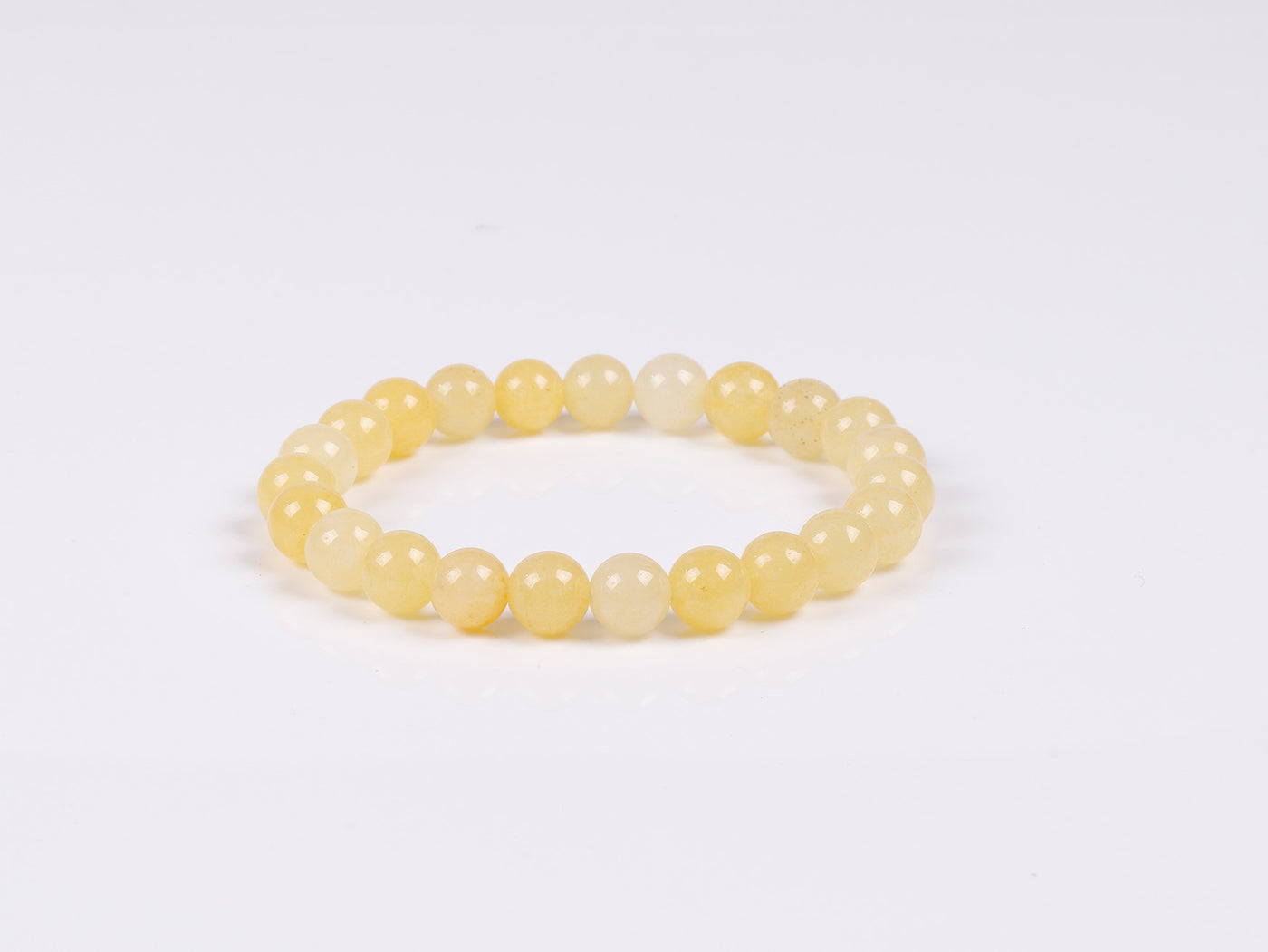 Revitalizing Sunbeam Yellow Jade Bracelet