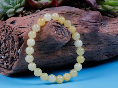 Revitalizing Sunbeam Yellow Jade Bracelet