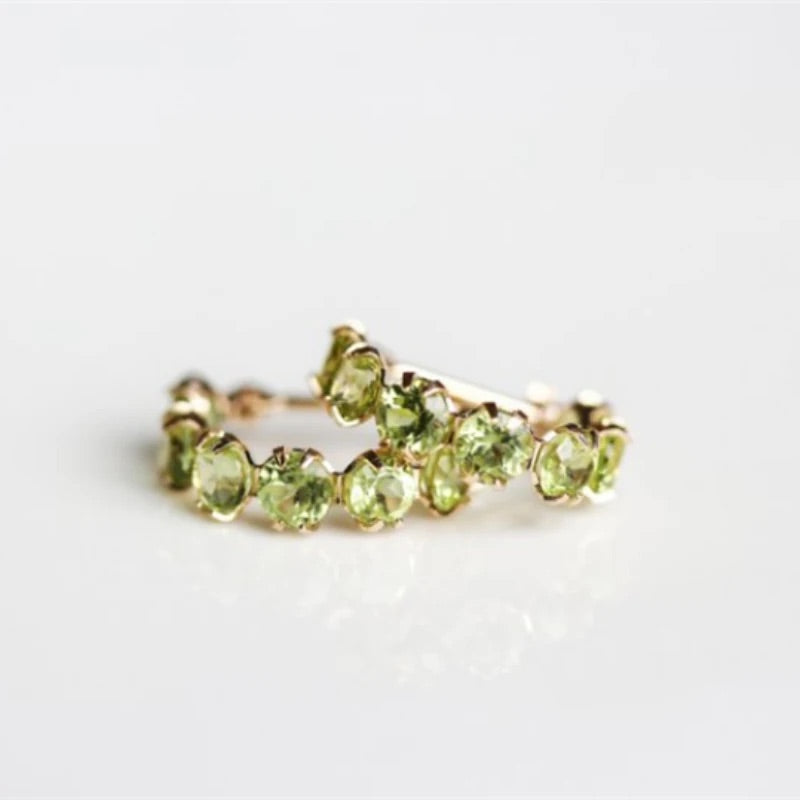 Cleopatra’s Treasure Peridot Bracelet & Earrings Set