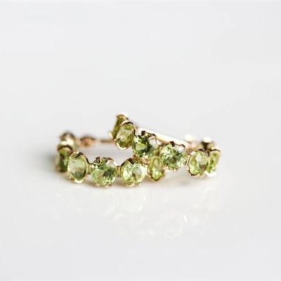 Cleopatra’s Treasure Peridot Bracelet & Earrings Set