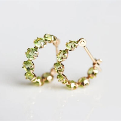 Cleopatra’s Treasure Peridot Bracelet & Earrings Set