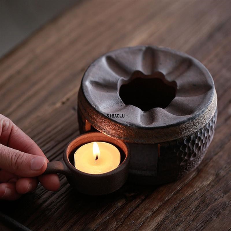 Retro Tea Warmer Candle Holder