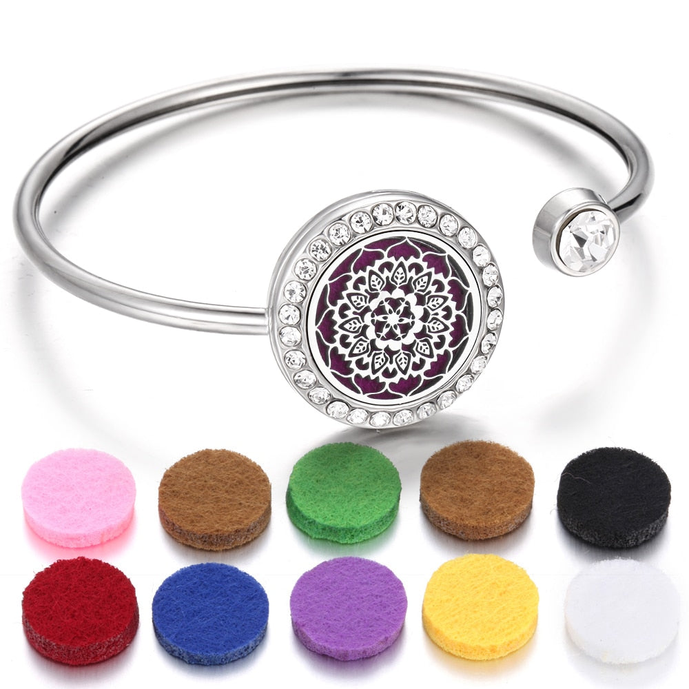 Divine Aura Aromatherapy Bangle