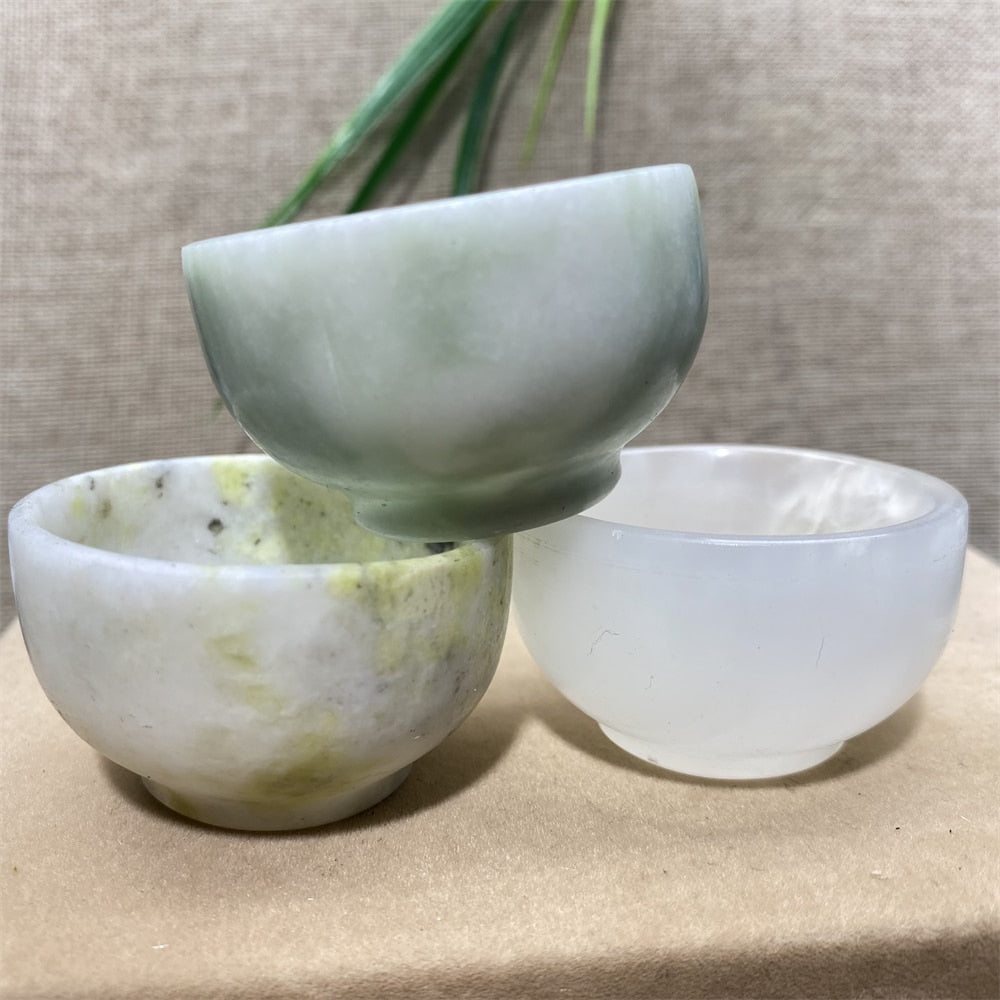 Prosperity Jade Crystal Bowl