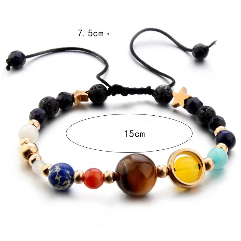 Immensely Agile Universe Stone Bracelet