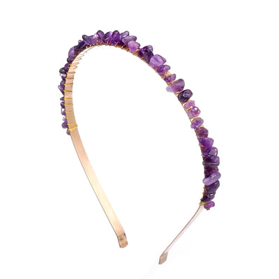 Calming Gemstone Hair Hoop