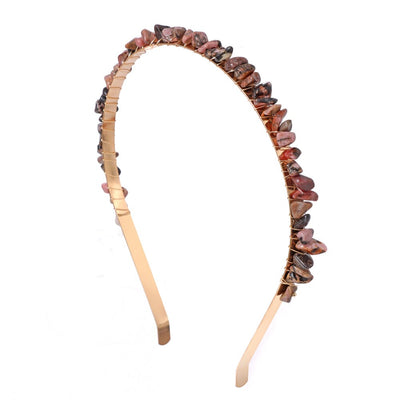 Calming Gemstone Hair Hoop