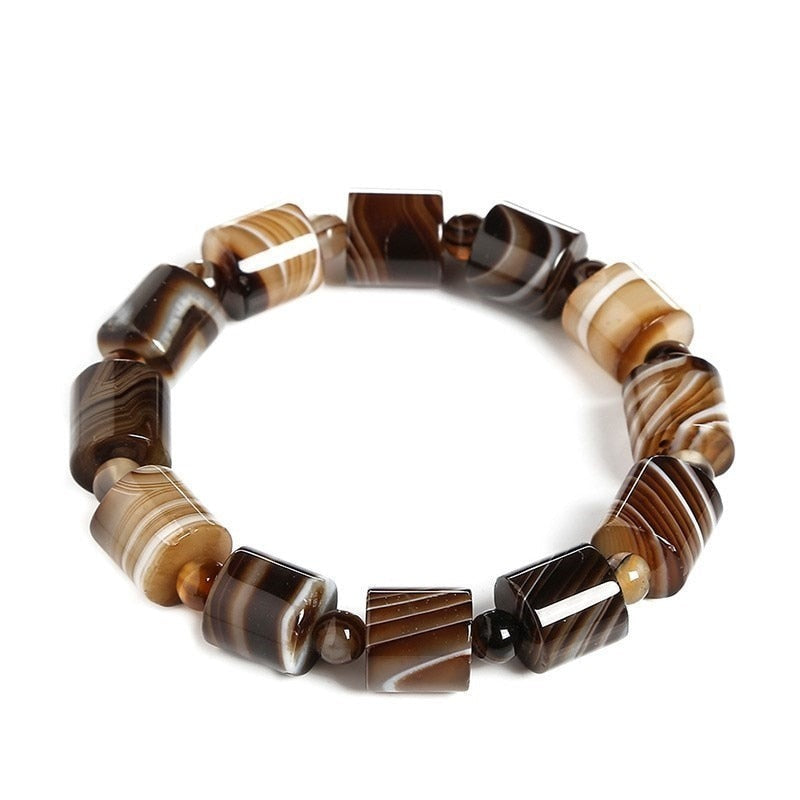 Javaphile Lace Agate Bracelets