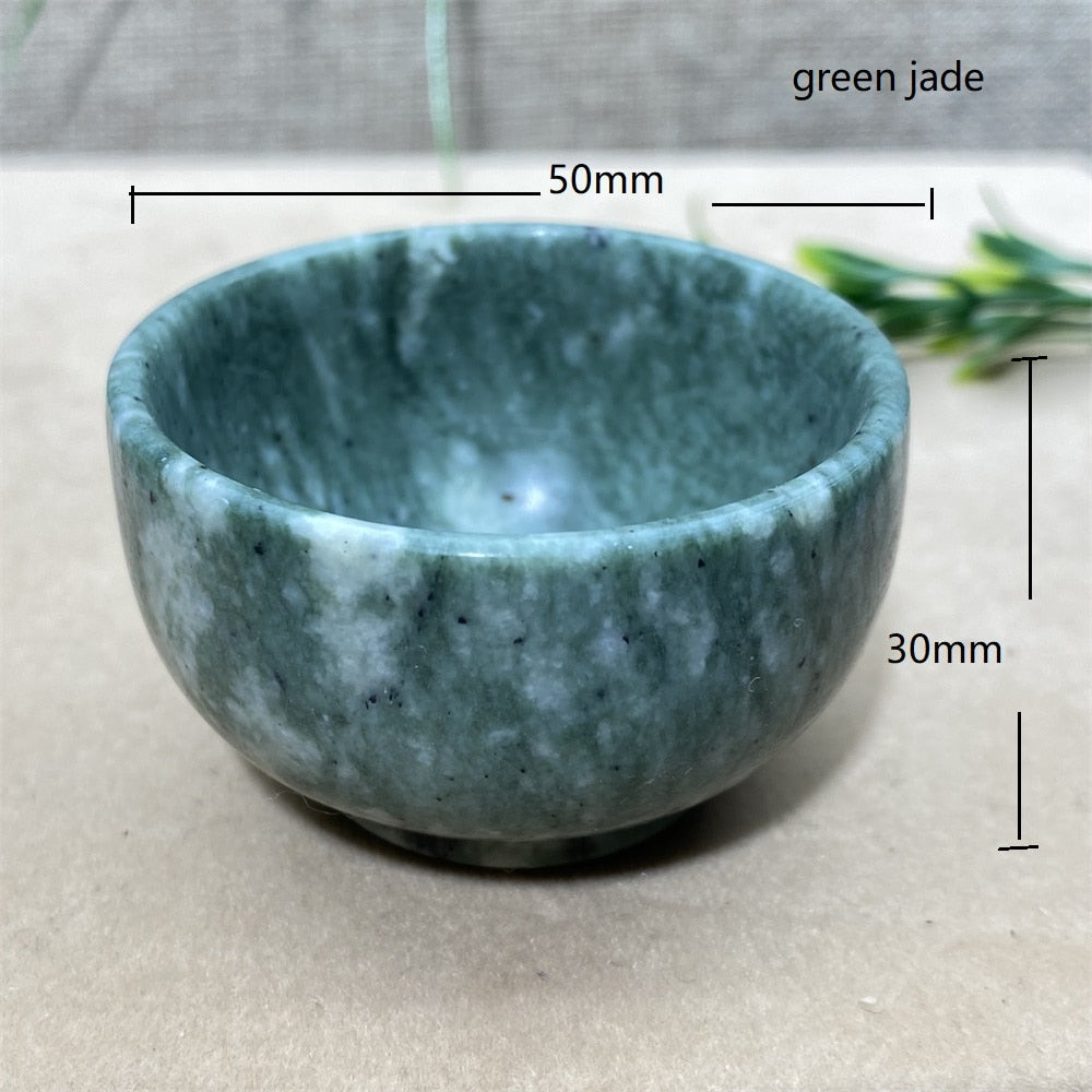 Prosperity Jade Crystal Bowl