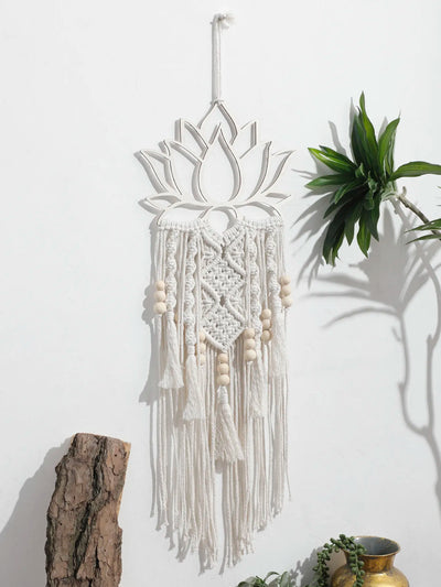 Lotus Macrame Wall Hanging