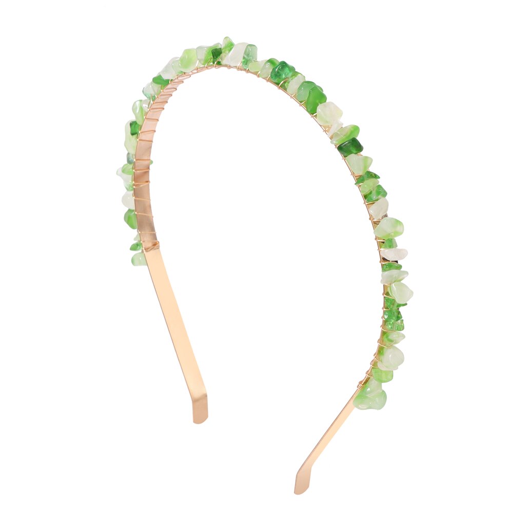 Calming Gemstone Hair Hoop