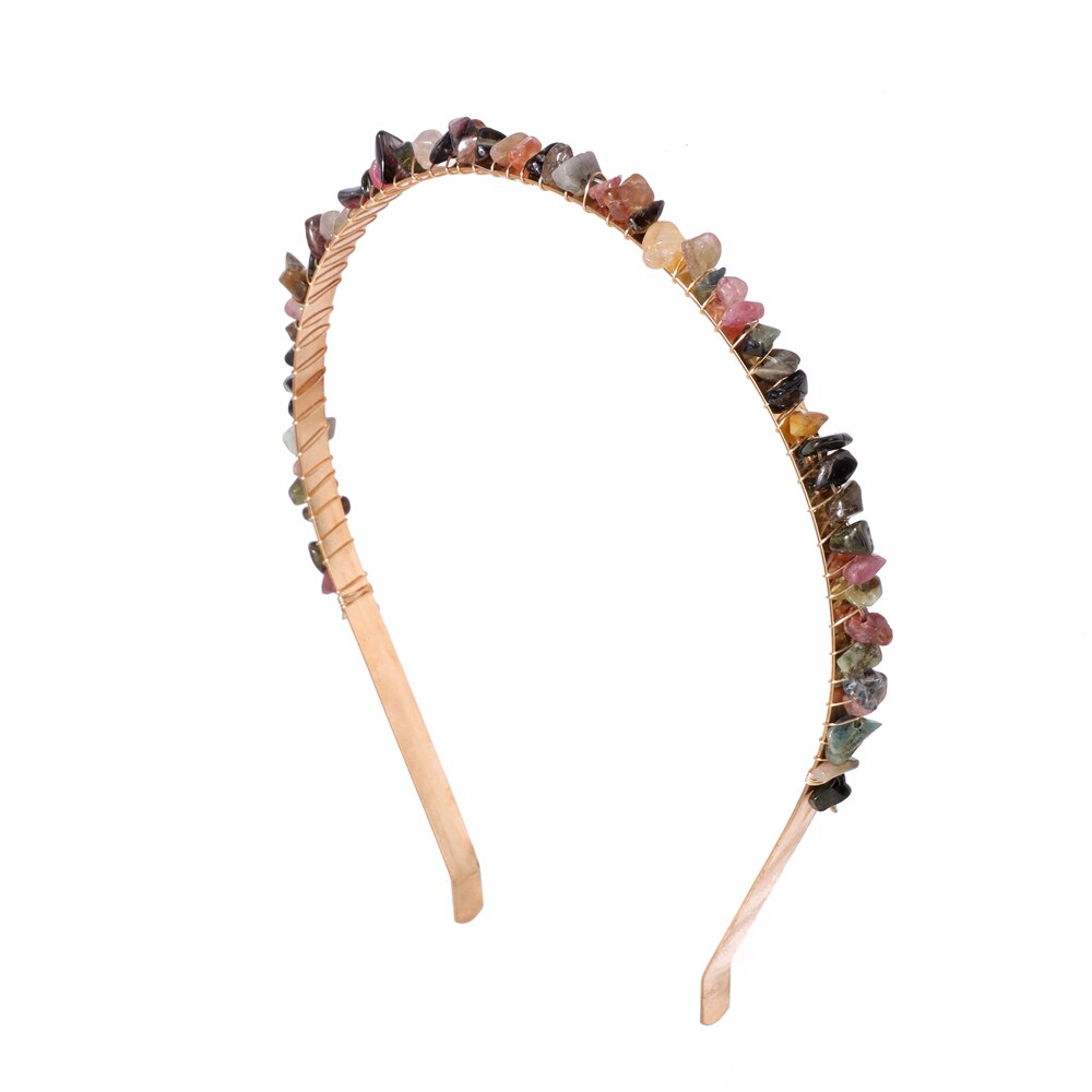 Calming Gemstone Hair Hoop