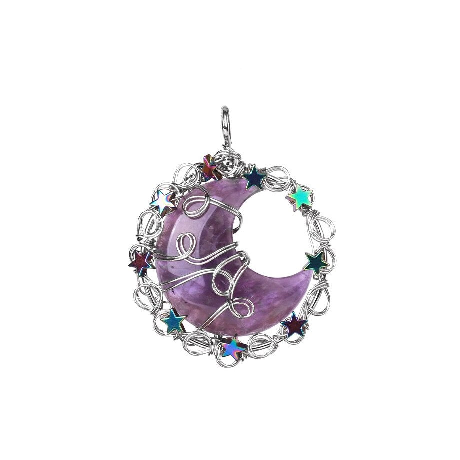 Celestial Healing Amethyst Necklace