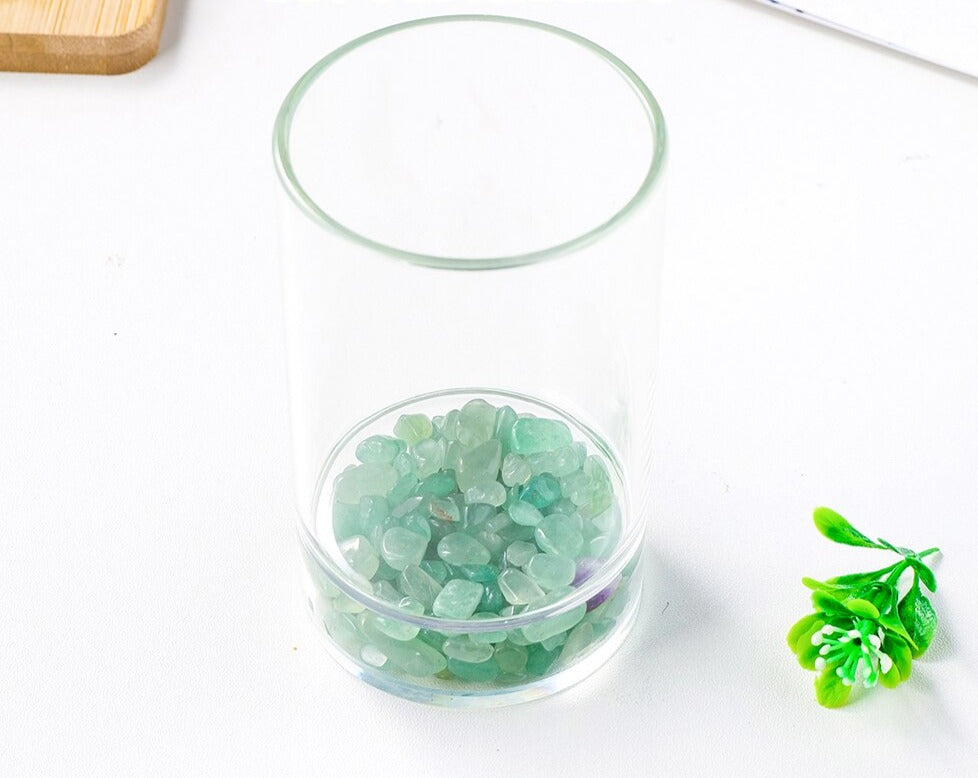 Crystal Gravel Aura Energy Glass