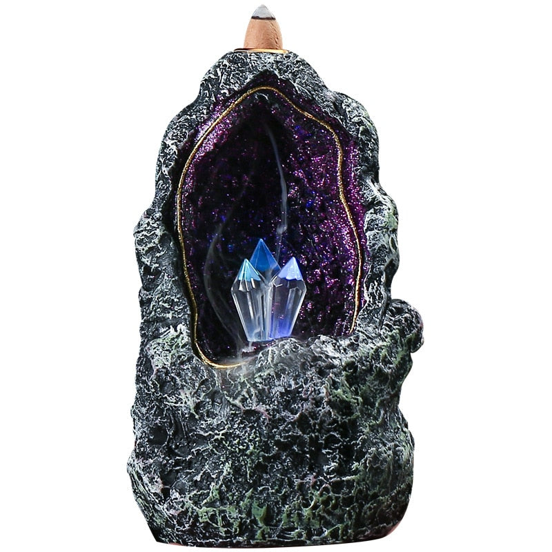 Dreamy Crystal Cave Candle Holder