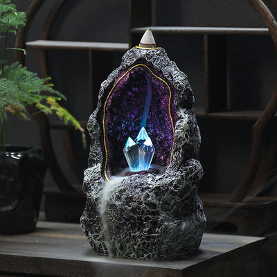 Dreamy Crystal Cave Candle Holder