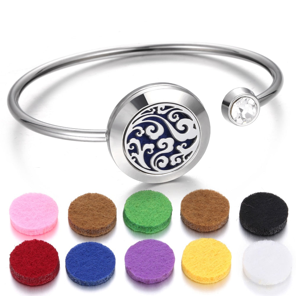 Divine Aura Aromatherapy Bangle