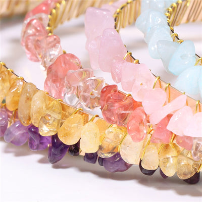 Calming Gemstone Hair Hoop