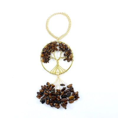 Tree of Life Quartz Hanging Pendant