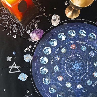 Constellation Divination Tablecloth