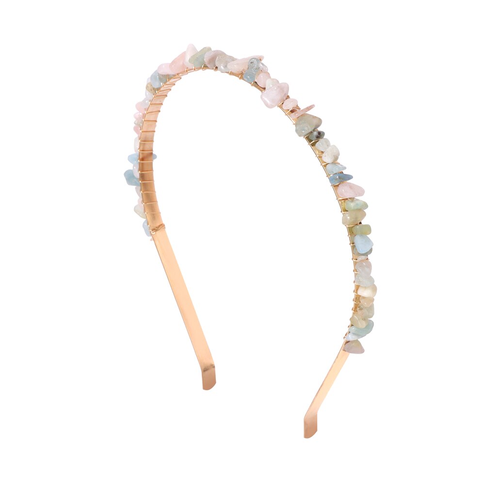 Calming Gemstone Hair Hoop