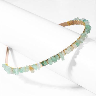 Calming Gemstone Hair Hoop