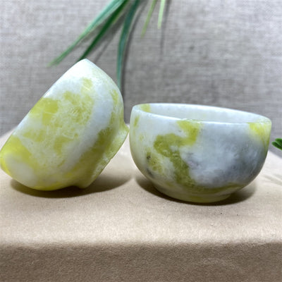 Prosperity Jade Crystal Bowl