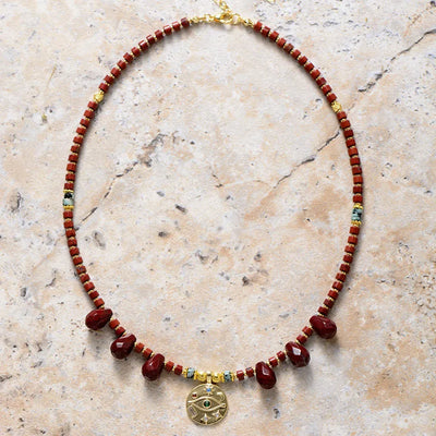 Guardian Jasper Necklace