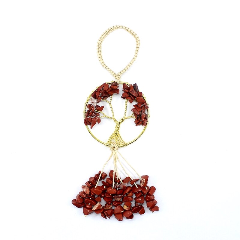 Tree of Life Quartz Hanging Pendant