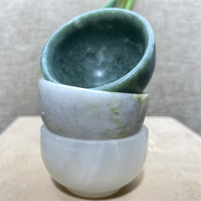 Prosperity Jade Crystal Bowl